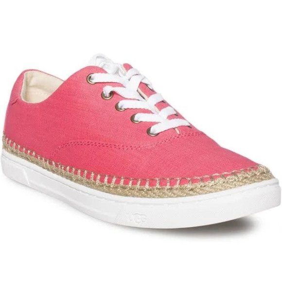 UGG Shoes - Ugg Eyan II Sunset Red Sneakers Size 6.5 1011223